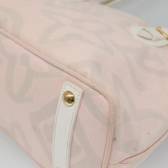 LOUIS VUITTON Cruise Line Tai Sienne PM Bag Canvas Pink M95672 - Picture 15 of 16